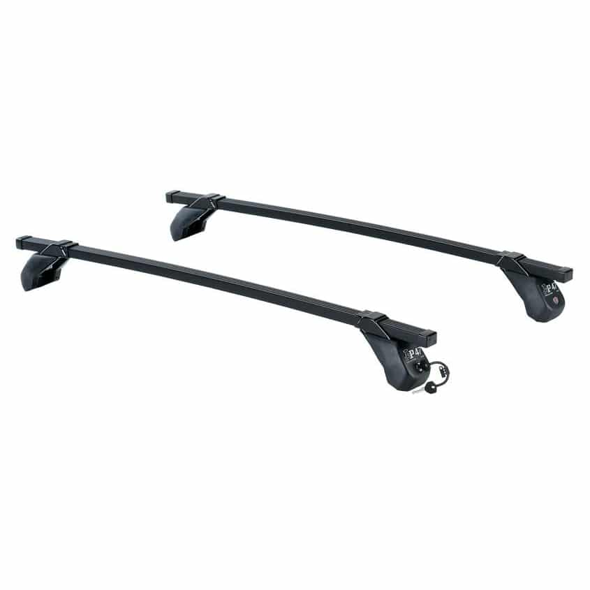 Barres De Toit Métal Noir OMAC Pour Citroën Berlingo 2019-2024 - 2 Pièces, Porte-bagages Toit