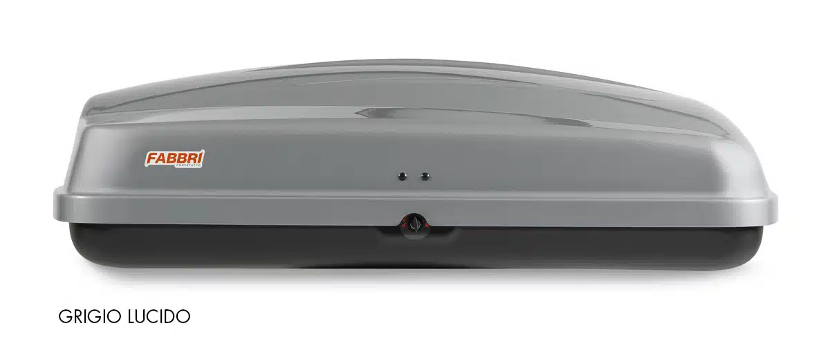 Coffre de toit 430 litres Gris brillant – Image 2