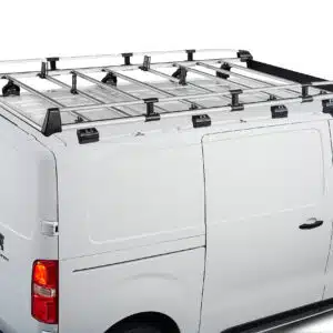 galerie cruz alu sur camion blanc