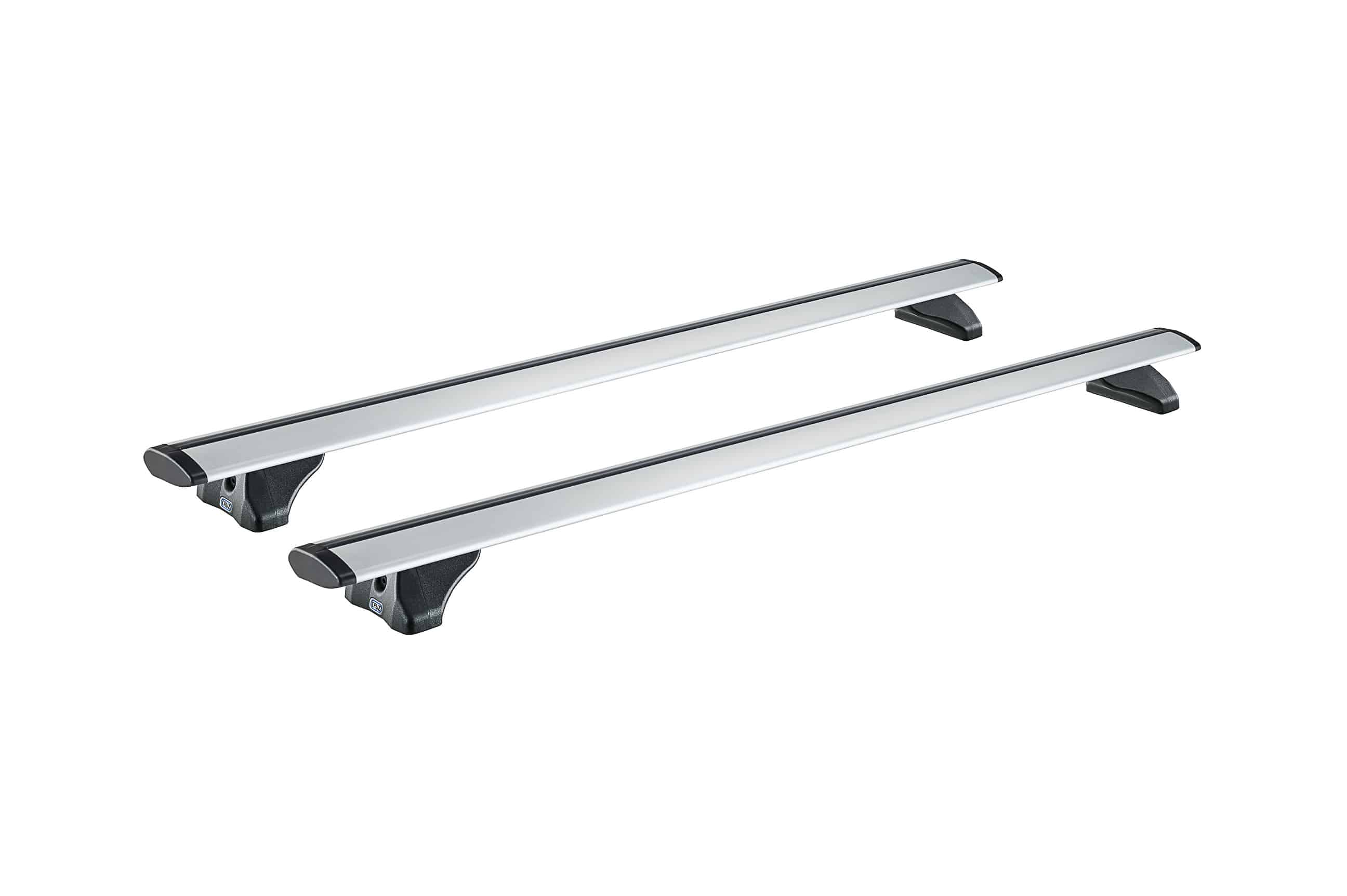 Jeu de 2 barres en Aluminium FIX 128 cm pour barres longitudinale