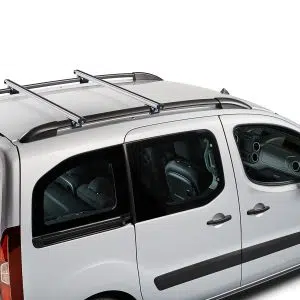 Jeu de 2 barres de toit en Aluminium Renforcé pour barres longitudinale